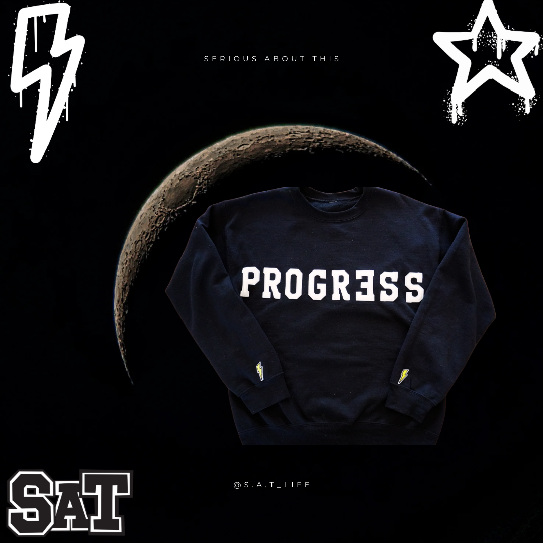 Simplicity “PROGRESS” crewneck