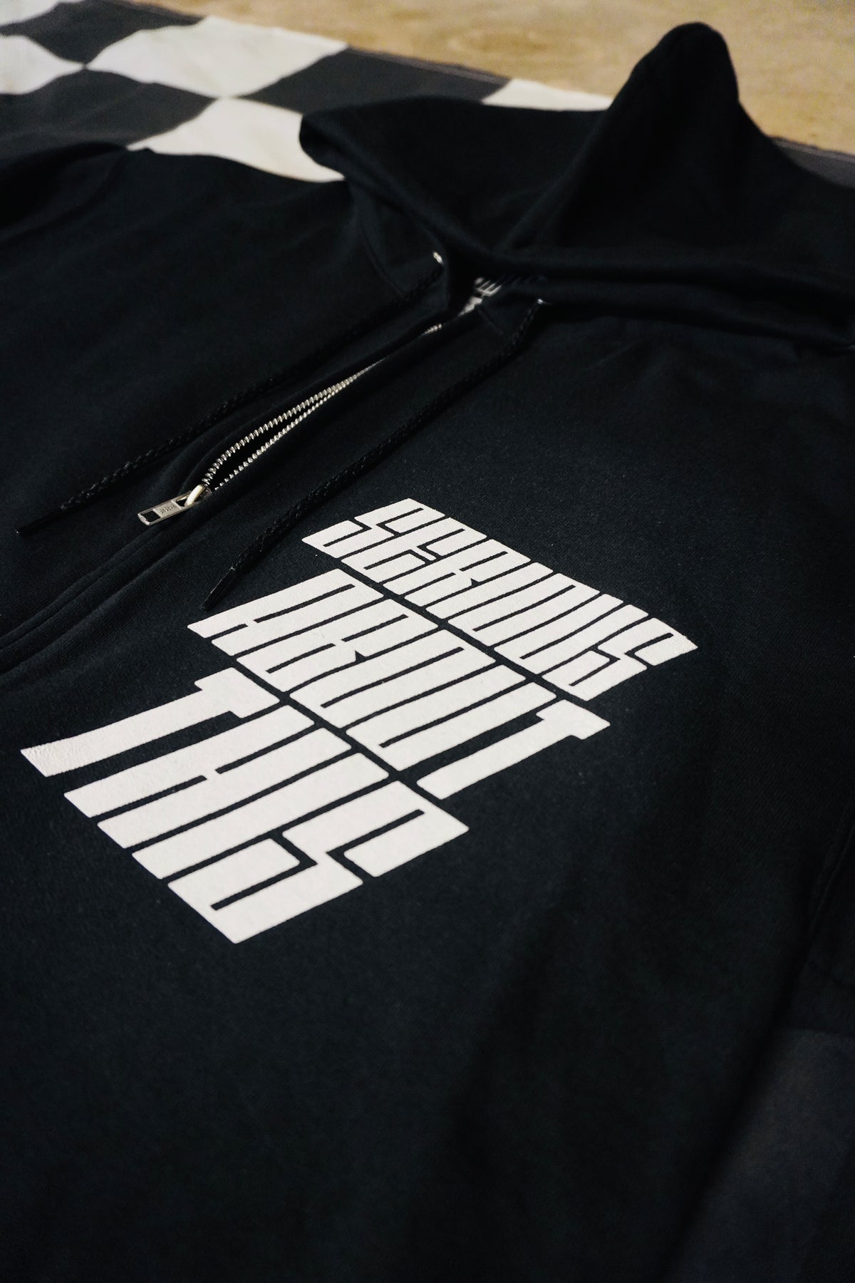 “We Really Do This” - Black, Zip up hoodie