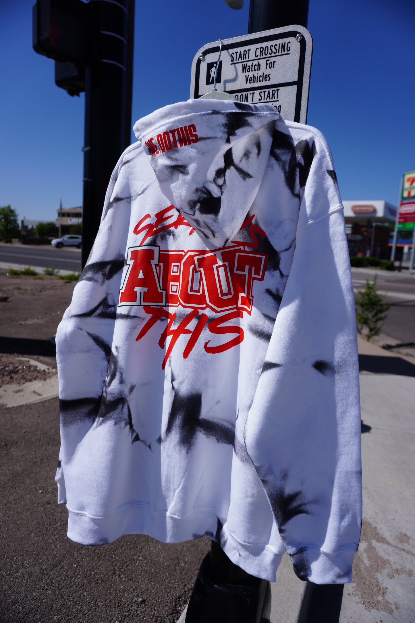 For The Streets -lightweight zip up hoodie