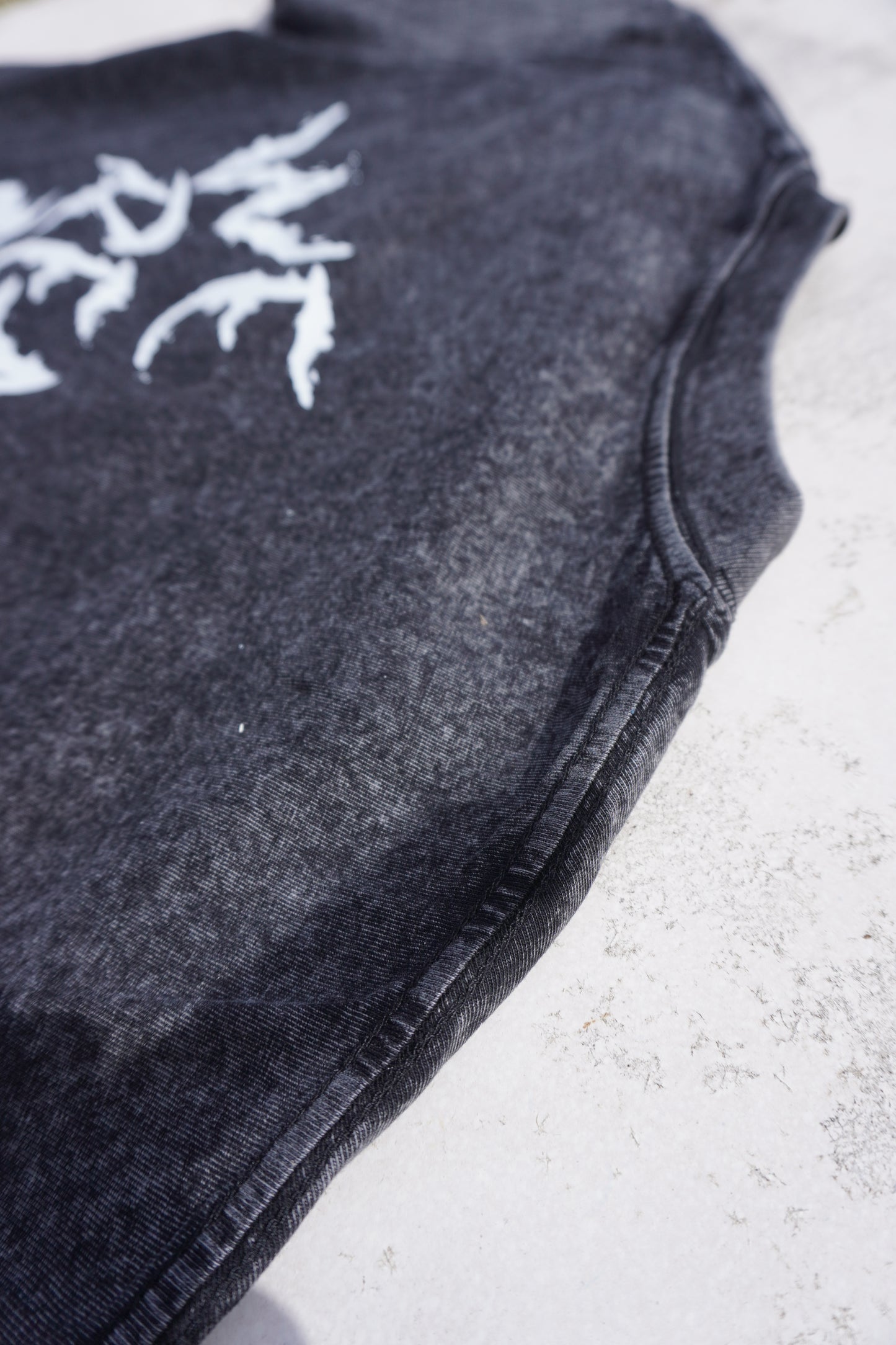 WE REALLY DO THIS- black acid wash
