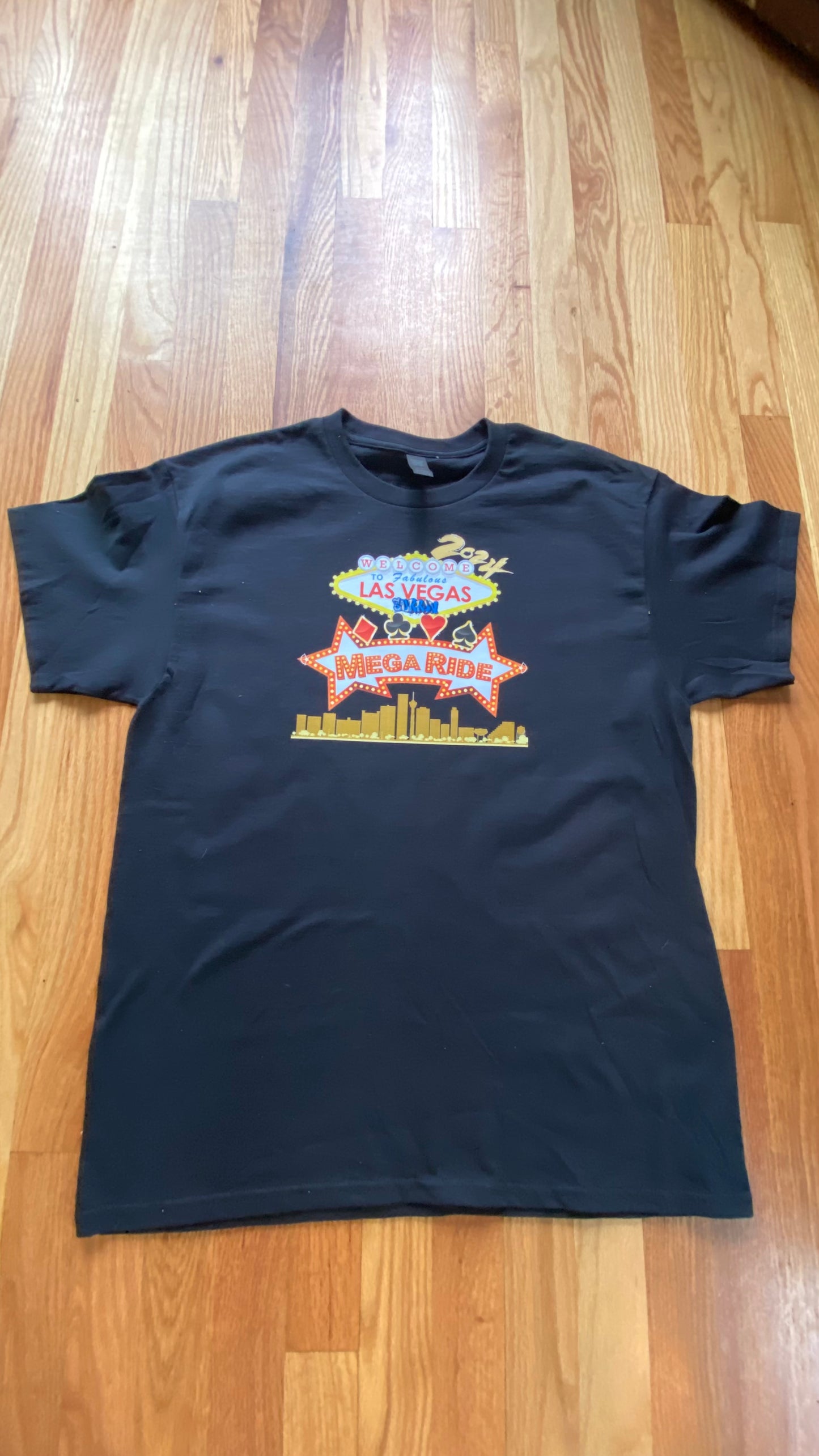 2024 LAST VEGAS MEGA RIDE T SHIRT