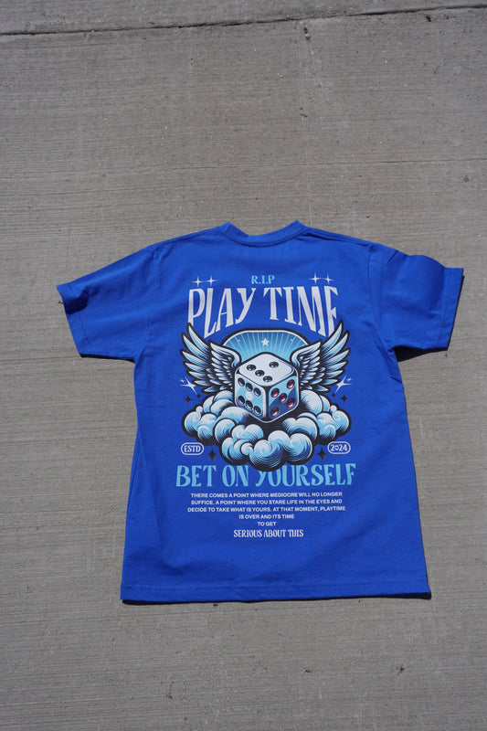 Bet On Yourself blue t shirt