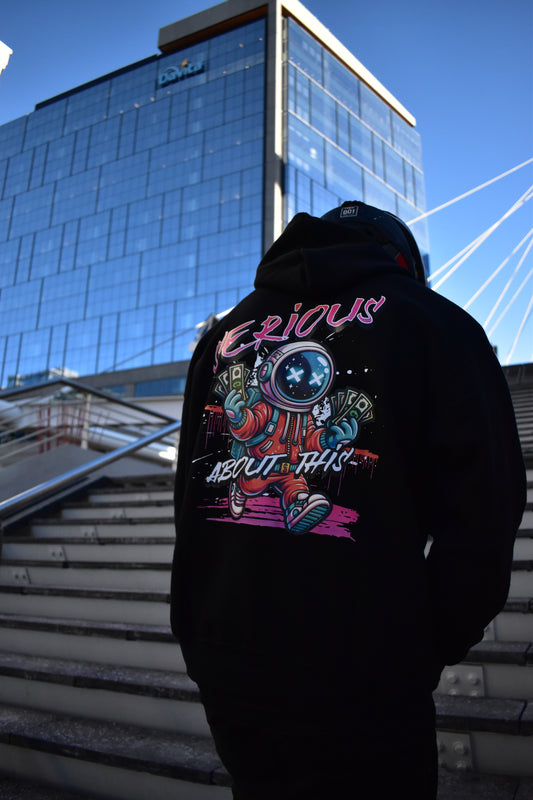 “And beyond” hoodie