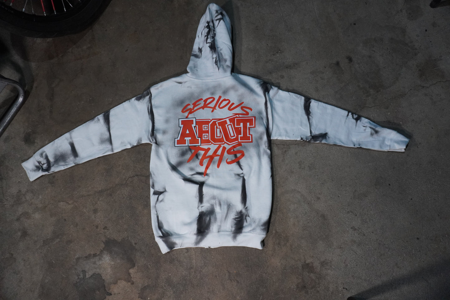 For The Streets -lightweight zip up hoodie