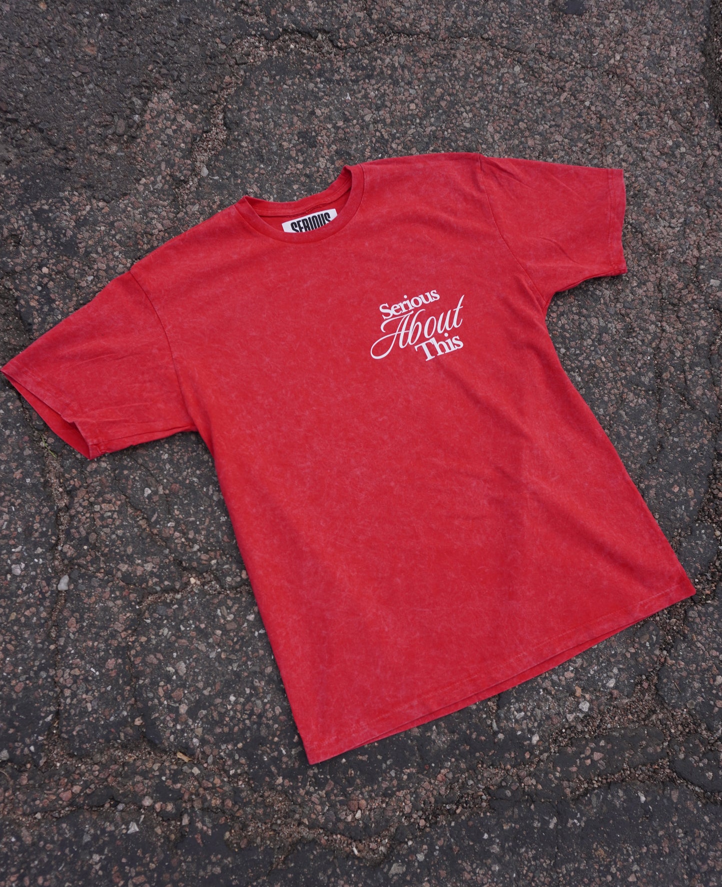 Acid washed ART t shirt